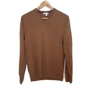 Men's Extra Fine Merino Wool V Neck Sweater